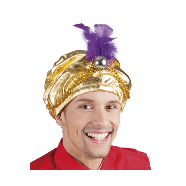 Αποκριάτικο Καπέλο Σουλτάνου Χρυσό
